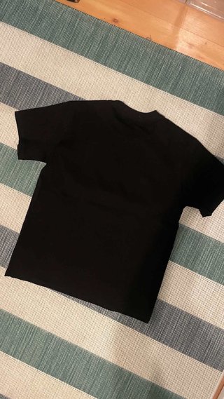 Camiseta BAPE A Bathing Ape Negra Talla XS