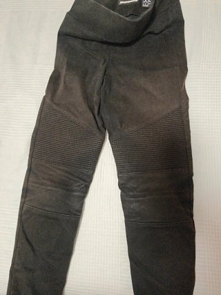 Pantalones Moto Mujer Negros