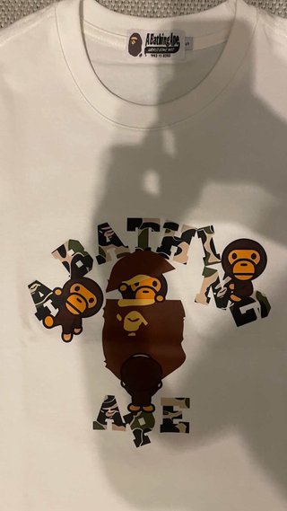 Camiseta BAPE Mono Estampado