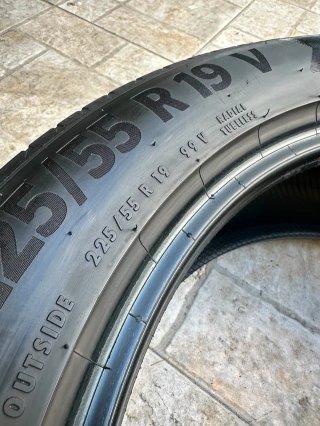 Neumáticos 225/55 R19 CONTINENTAL