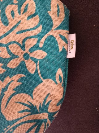 Bolso de playa con asas de bambú