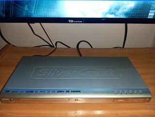 Reproductor DVD SilverCrest sin mando