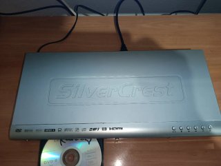 Reproductor DVD SilverCrest sin mando