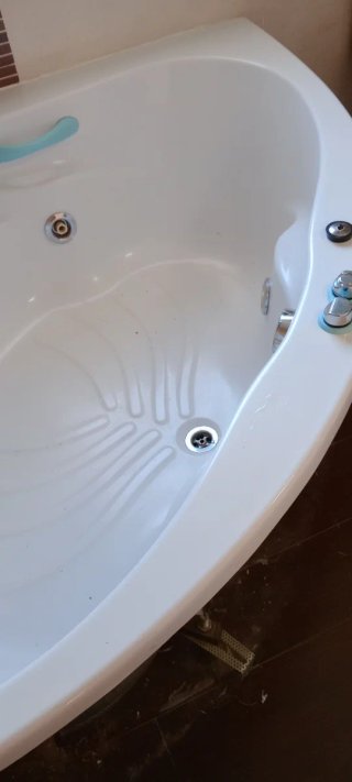 Bañera hidromasaje jacuzzi acrílico de esquina