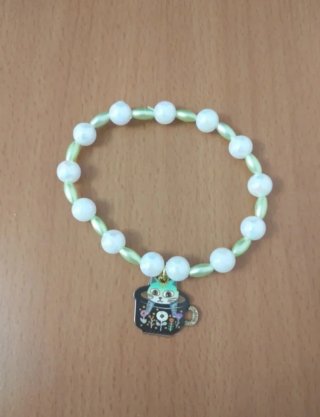 Lote 6 Pulseras Elásticas con 19 cm con gatitos