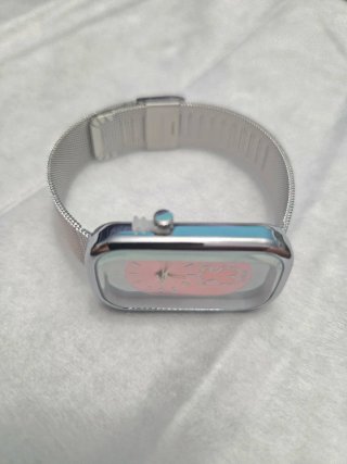 Reloj Tous Acero Esfera Rosa Correa ajustable