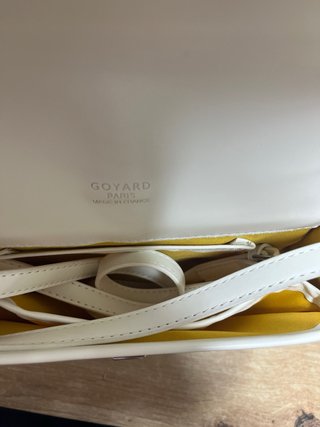Riñonera Goyard Verde y Blanca