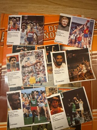 Álbum Cromos Ases del Deporte Mundial 1983