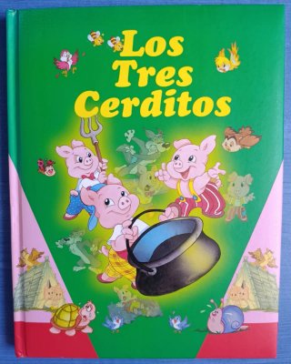 Cuento Infantil Los Tres Cerditos (Tapa Dura)