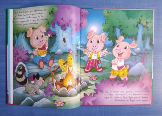 Cuento Infantil Los Tres Cerditos (Tapa Dura)