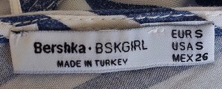BLUSA BERSHKA / TALLA S