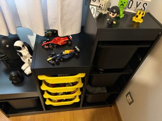 Mueble Almacenaje Infantil Ikea Negro