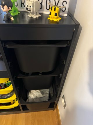 Mueble Almacenaje Infantil Ikea Negro