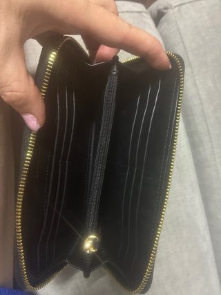 Cartera Bimba y Lola Negra y Dorada