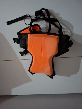Chaleco flotador natación naranja