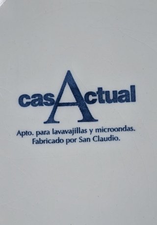 Juego Platos CasActual San Claudio