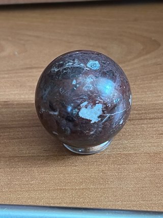 Esfera Mineral Natural Con Peana