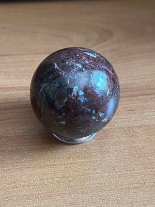 Esfera Mineral Natural Con Peana
