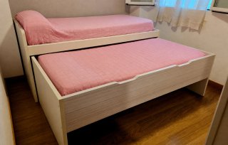 Cama nido juvenil con cajones