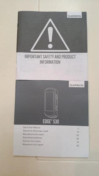 Garmin Edge 530 GPS Ciclocomputador