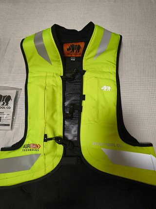 Chaleco protector moto Airbag Rock Tool Co