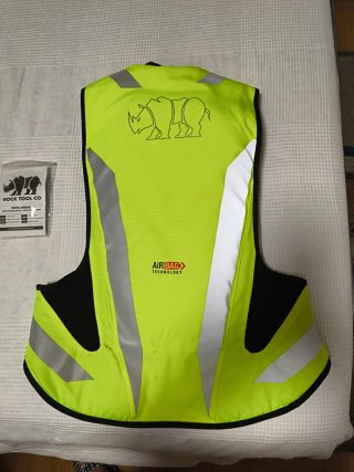 Chaleco protector moto Airbag Rock Tool Co