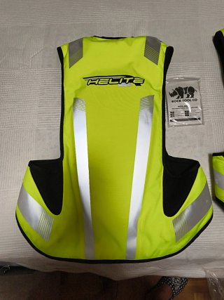 Chaleco protector moto Airbag Rock Tool Co