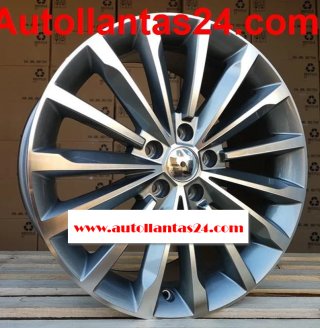 765 Juego 4 llantas skoda seat r974467
