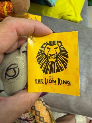 Peluche Rey León Musical Original