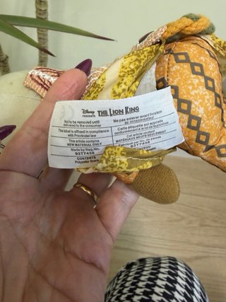 Peluche Rey León Musical Original