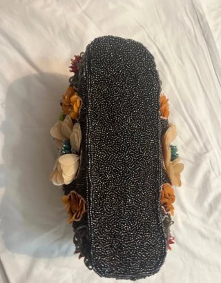 Bolso Zara bordado flores
