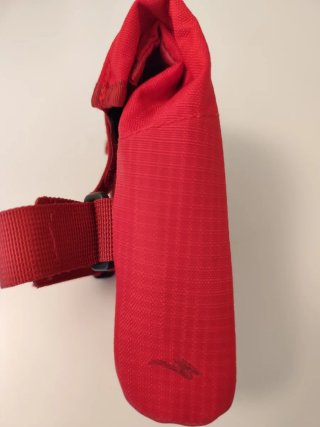 Bolsa sillín bicicleta roja