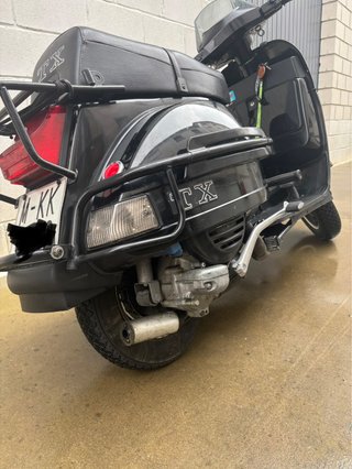 Vespa 200 TX Negra