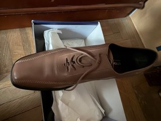 Zapatos de vestir marrones piel