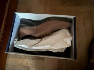 Zapatos de vestir marrones piel
