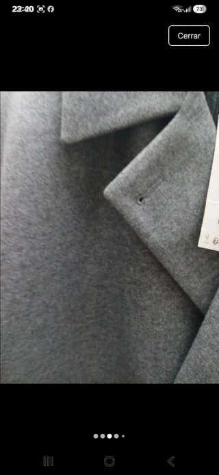 Chaquetón invierno mujer gris