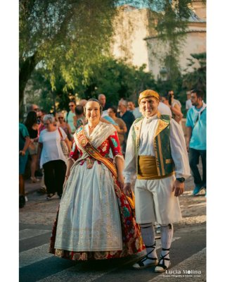 Sesiones de fallera, fallera mayor  representantes