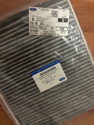 Filtro habitáculo Ford 1 315 687