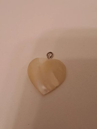 Ciondolo cuore madreperla