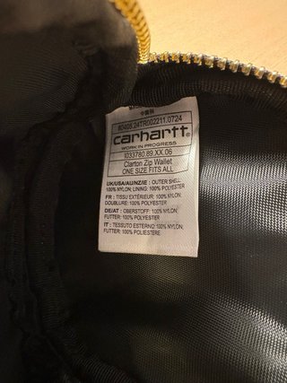 Monedero Carhartt Negro