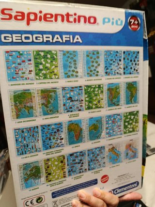 Sapientino Geografia Clementoni
