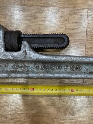 Llave Grifa Aluminio Super Ego 104 36" (90cm)