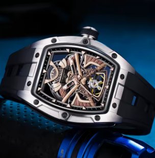 Reloj Automático Tonneau Skeleton Lujo