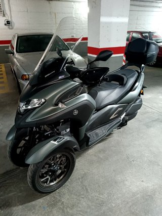 Yamaha Tricity 300 gris/verde