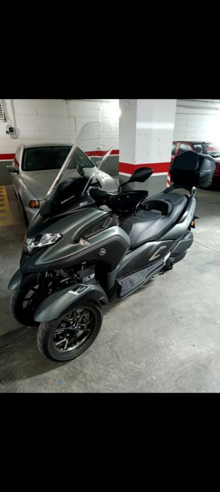 Yamaha Tricity 300 gris/verde