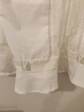 Camiseta tirantes blanca con encaje