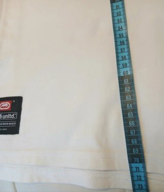 Polo Ecko Unltd Blanco y Negro Camuflaje