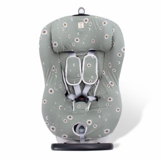 Funda Silla Coche Bebé Estampado Flores