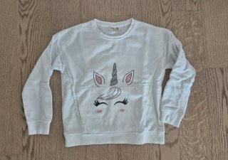 Felpa bambina OVS unicorno 9 anni