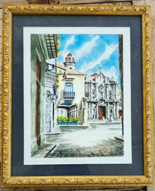 Acuarelas La Habana Vieja